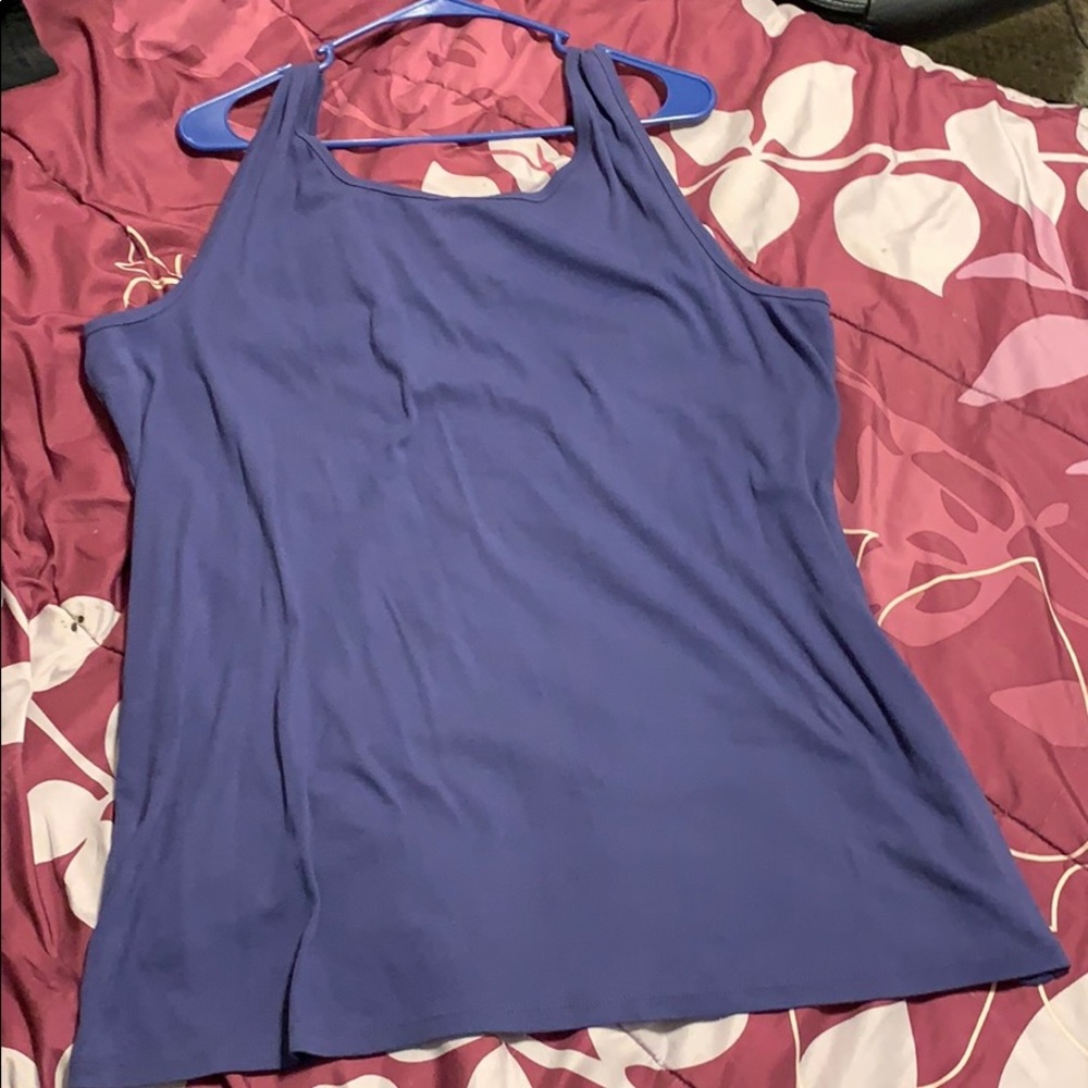 Blue woman’s tank top